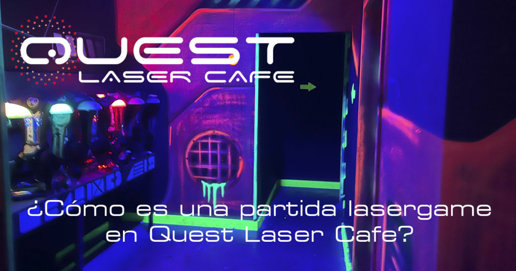¿Cómo es una partida lasergame en Quest Laser Cafe?